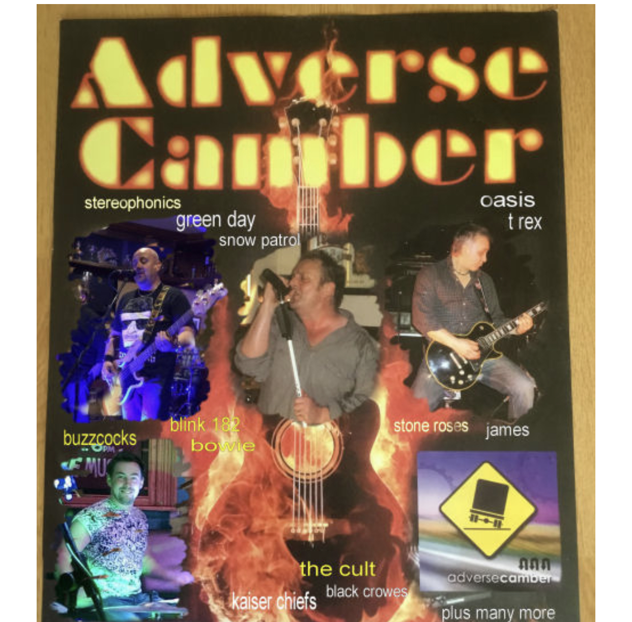 Adverse Camber - Saturday 2nd July 2022 - 6.30pm