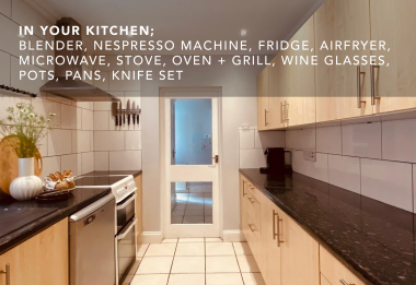 Fully Stocked Kitchen 