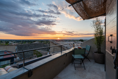 Coucher de soleil et nostalgie