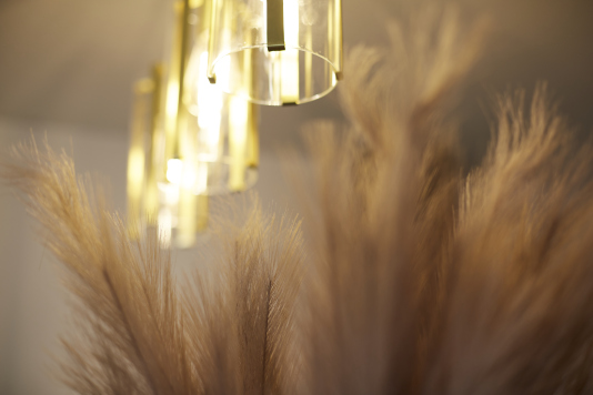 Enjoy meals together in this charming and well-set dining area.