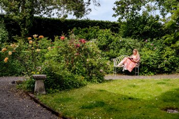 Find a nook and a good book in our peaceful gardens.