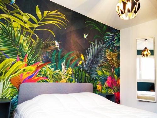 lit double chambre 1