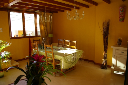 Chambres et table d'hôtes La Cognée - La salle à manger