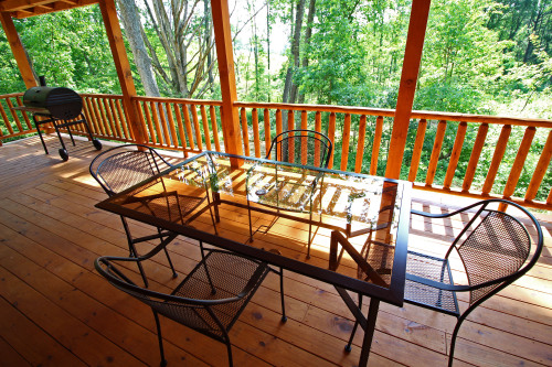 Closeup of Outdoor Dining Table 2