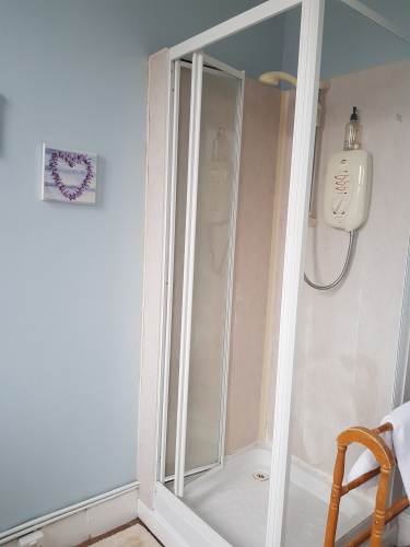 Single room, private shower