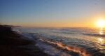Hythe Beach at sunset