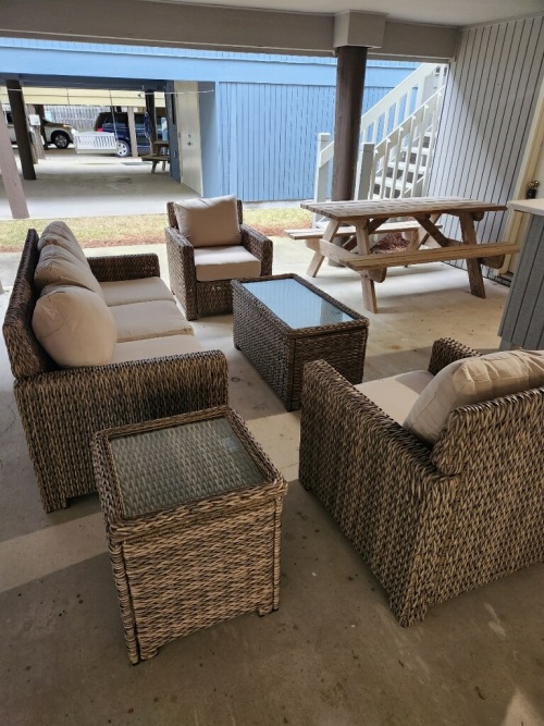 Cozy Outdoor Seating Area