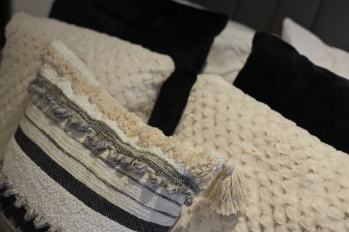 A thoughtfully furnished double bedroom, perfect for a comfortable and relaxing stay.