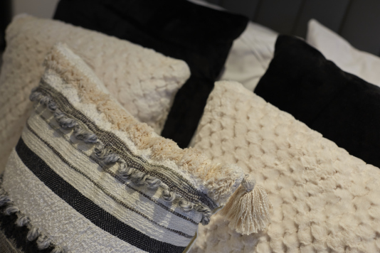 A thoughtfully furnished double bedroom, perfect for a comfortable and relaxing stay.