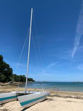 Catamarans à 500m 