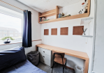 Bedroom 3: Childrens and adult books  
