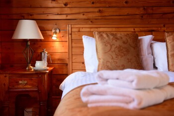 Log Cabin Double Bedroom