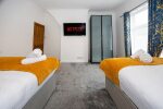 Bedroom with double beds