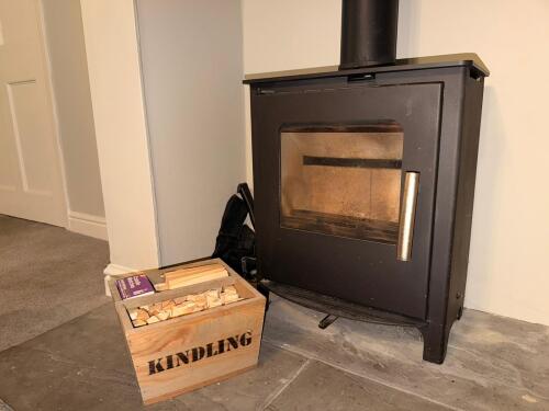 Characterful quirky fireplace