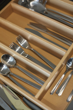 Complete set of cookware and dining essentials