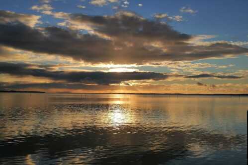 Les plus beaux couchers de soleil sont sur le Bassin d'Arcachon, on ne s'en lasse pas !