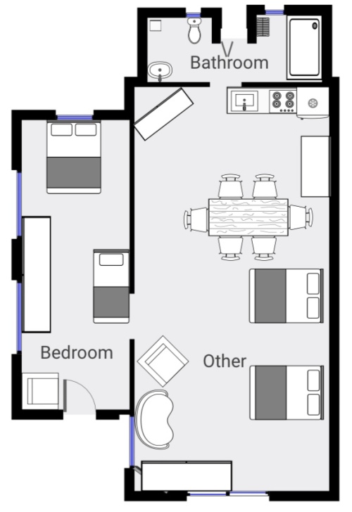 Suite-Ensuite with Bath-Deluxe-Mountain View-Colter Suite - Base Rate