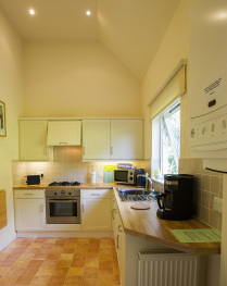 Each cottage has a fully fitted kitchen