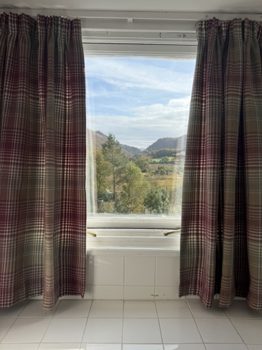 Scenic view from side rooms