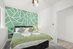 king sized zip and link bed 
can act as 2 single beds if unzipped and pulled apart
please request how you want it laid out
