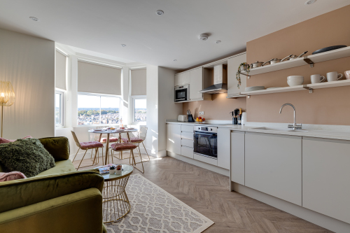 North Marine Villa Apartment 3 - Living room / kitchen