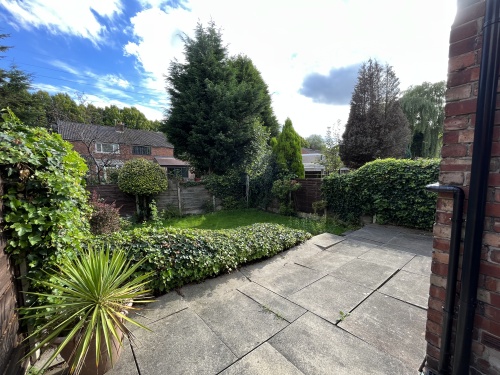 Back Garden and patio