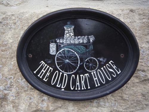 Cart House Double or Twin Room Plaque