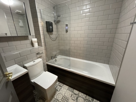 Bathroom with shower