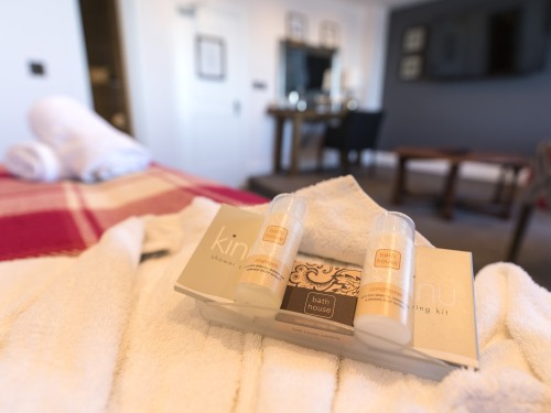 Bathrobes, large soft towels and high quality toiletries in all our rooms