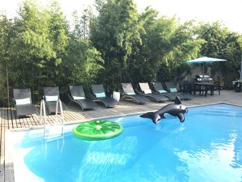 Madison pool deck