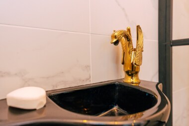 the surprising tap in the en suite