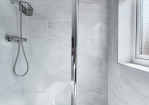 Bathroom: Walk-in shower
