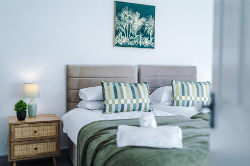 Glimpse of the Master Bedroom