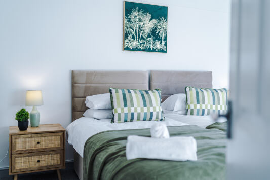 Glimpse of the Master Bedroom