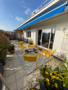 Salon sur terrasse est