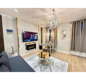 This photo represents the living room of the flat. 