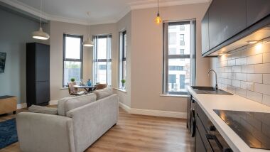 Open Living Area 17 apt 4 