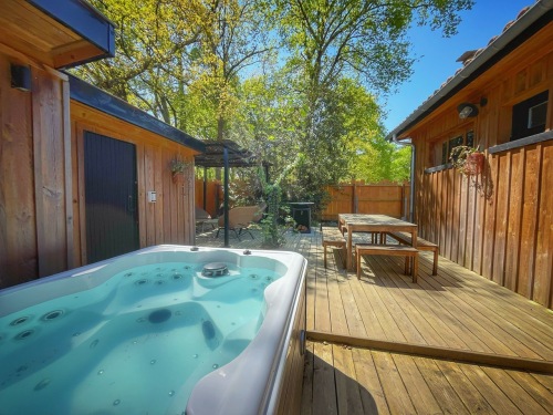 Le Jacuzzi pour des moments de détente