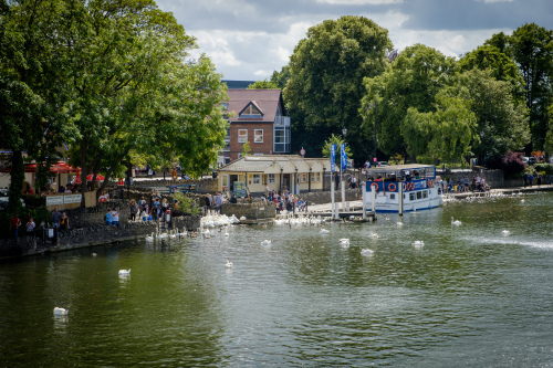 The River Thames at Windsor.