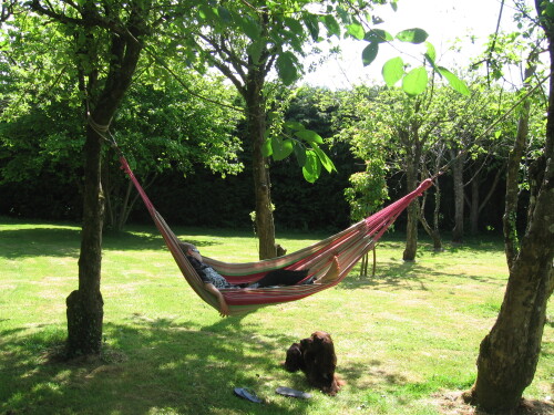 détente dans le hamac