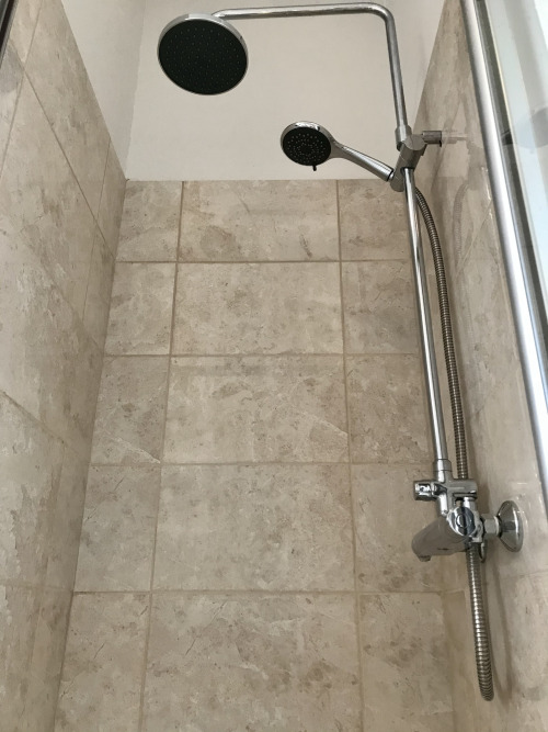 Bathroom - Choose from power shower or rainfall shower
