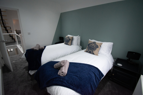 Ideal Lodgings in Accrington - Bright and comfortable twin room