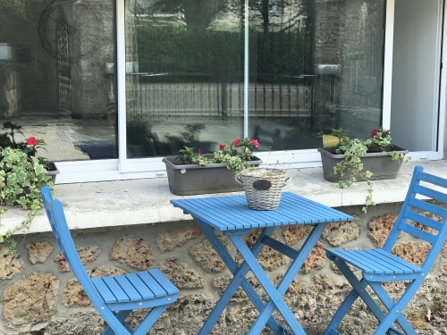Terrasse gite urbain