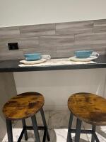 Trendy breakfast bar