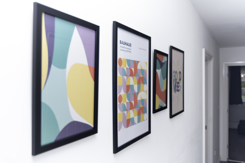 Thoughtful artwork and décor throughout the home create a warm, stylish and welcoming atmosphere.