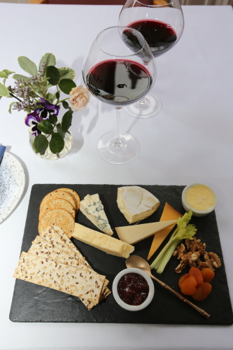 Yorkshire cheese supper slate