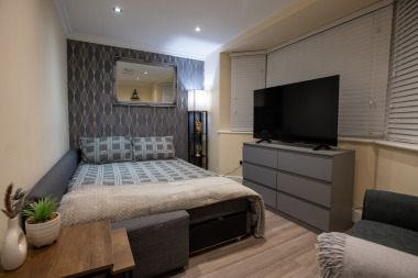 Living Room Double Sofa Bed