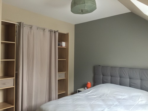 Chambre 2 avec lit de 2 personnes à 'étage