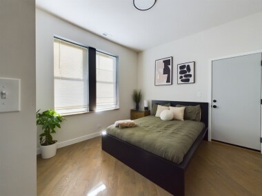 Unwind in this tranquil bedroom, perfect for cozy evenings with a good book or peaceful mornings sipping coffee by the window. The plush bed and calming decor create a sanctuary for rest, reflection, and moments of stillness.