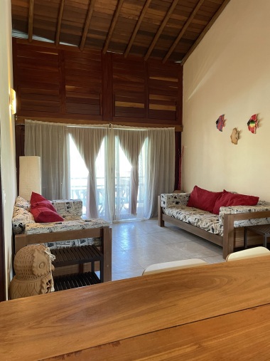 salotto con 2 divani letto singoli